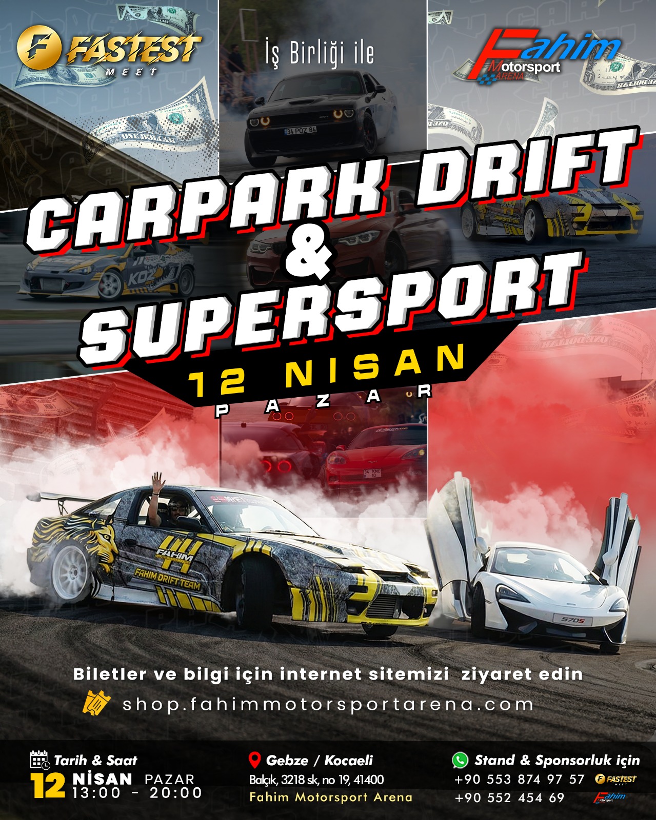 🎟️ 12 NİSAN – SEYİRCİ GİRİŞ BİLETİ